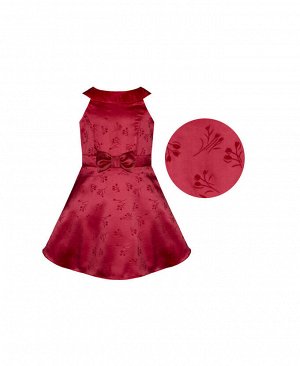 Красное нарядное платье для девочки Цвет: красный