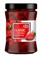 SAVA Варенье КЛУБНИЧНОЕ Домашнее, ст.б. 300г (1 х 8), (# 24), Россия (шк 9952)