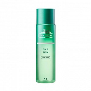 VT Cosmetics Cica Skin Успокаивающей тонер для лица с центеллой и PHA-кислотой 200 мл