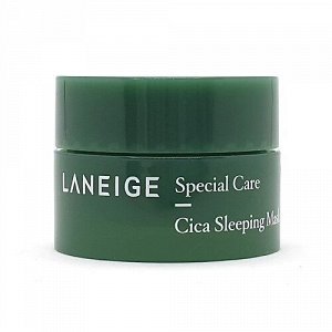 Laneige Ночная восстанавливающая маска для проблемной и чувствительной кожи Cica Sleeping Mask, 10 мл