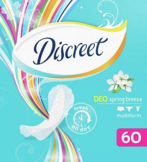 Ежедневные гигиенические прокладки Deo Spring Breeze Multiform, 60 шт.