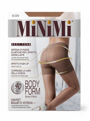 BODY FORM 40 (PUSH UP) (MINIMI) /10/100 колготки с моделирующими шортиками