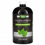 Nature&#039;s Way, Chlorofresh, жидкий хлорофилл, с ароматом мяты, 132мг, 473,2мл (16жидк.унций)