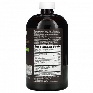 Nature's Way, Chlorofresh, жидкий хлорофилл, с ароматом мяты, 132 мг, 473,2 мл (16 жидк. унции)