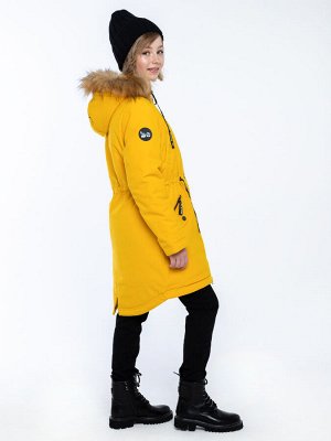 NIKASTYLE Парка 5з3421 желтый