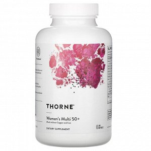 Thorne Research, мультивитамины для женщин старше 50 лет, 180 капсул