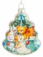 Новогоднее подвесное украшение Зверята