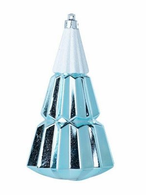 Новогоднее подвесное украшение Сказка в голубом из полистирола, набор из 10 шт. / 8х30х14,5см арт.86998