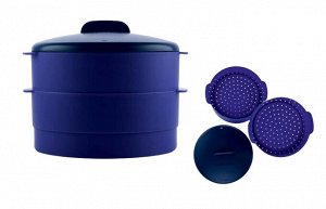 Пароварка двухуровневая синий - Tupperware