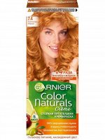 Garnier Стойкая питательная крем-краска для волос &quot;Color Naturals&quot;  c 3 маслами, оттенок 7.4, Золотистый медный, 110 мл