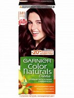 Garnier Стойкая питательная крем-краска  для волос &quot;Color Naturals&quot; c 3 маслами, оттенок 3.61, Сочная ежевика, 100 мл