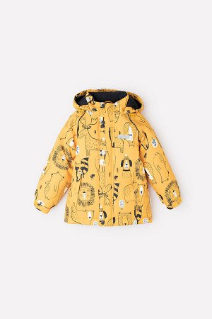 Куртка(Осень-Зима)+boys (золотисто-желтый, мир животных)