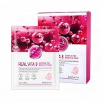 KR/ ENOUGH Real Vita 8Complex Pro Bright up Mask Маска для лица с Витаминами, 25мл