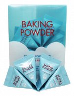 Etude House Baking Powder Crunch Pore Scrub Набор скрабов в пирамидках для очищения кожи лица с пищевой содой, 1уп(7гр*24шт)