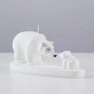 Свеча декоративная "Медведица и медвежонок"
