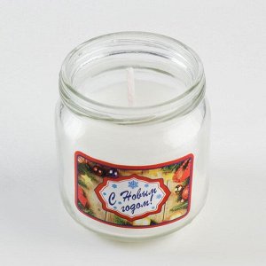 Ароматическая свеча в банке "Зимний жасмин", 6,4х6 см