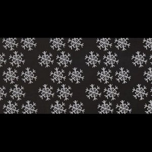 Переводная фольга для декора «Снежинки», 4 ? 50 см, цвет белый