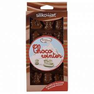 Форма для приготовления конфет Choco winter, силиконовая