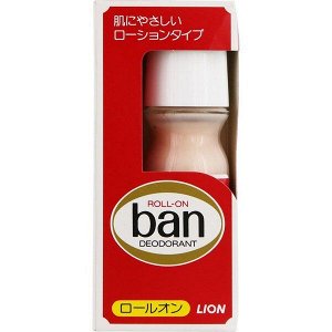 Lion "Ban Roll On" Классический концентрированный роликовый дезодорант - антиперспирант, ненавязчивый аромат, унисекс, 30мл
