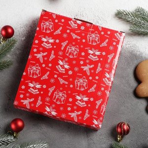 Блюдо сервировочное Доляна «Рождественский снеговик», 20x18x3 см