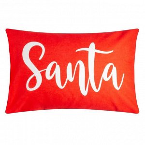 Комплект наволочек Этель Santa 50х70 см - 2 шт, 100% хлопок, бязь