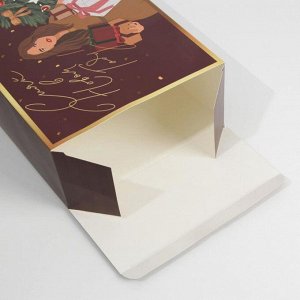 Коробка складная «Новогодняя», 22 ? 30 ? 10 см