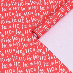 Бумага крафт упаковочная "Ho-Ho" 70г/м2 0,55 x 10м