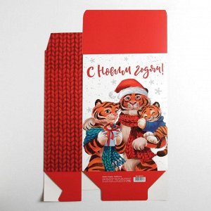 Коробка складная «Тигры», 22 ? 30 ? 10 см