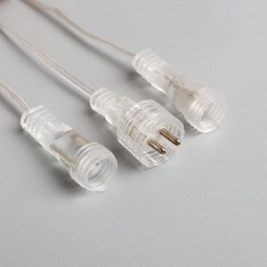 СОСУЛЬКИ РИФЛЕНЫЕ SPEC, IP65, УМС-2W, Ш:2.5 м, В:30 см, 8 шт, LED(SMD)-192-12V, БЕЛЫЙ