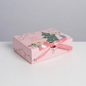 Складная коробка подарочная «Обожаю дарить подарки», 16.5 ? 12.5 ? 5 см