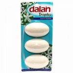 Мыло туалетное твердое &quot;Dalan Trophy&quot; 90г, &quot;Жасмин&quot;, набор 3