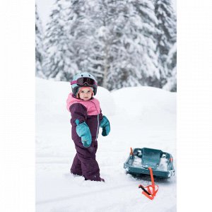 Комбинезон лыжный для детей фиолетовый WARM
