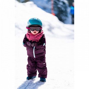Комбинезон лыжный для детей фиолетовый WARM