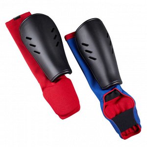 Защита голеностопа с носком двухсторонняя для детей (синяя или красная) 900