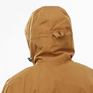 Куртка для треккинга при -10°C 3 в 1 водонепроницаемая TRAVEL 500 мужская корич. FORCLAZ