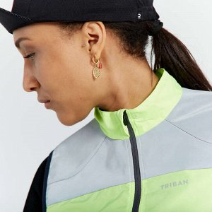 Жилет-ветровка для велоспорта женская en1150 van rysel