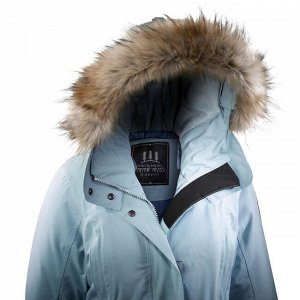 Парка теплая водонепроницаемая для походов женская SH500 U–WARM QUECHUA