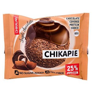 Печенье Chikapie глазированное Triple chocolate 60 г