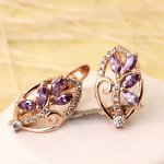 Серьги позолота H01-9332