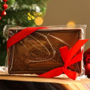 Шоколадная плитка Merry Christmas, 50 г