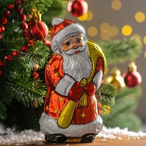 Шоколадная фигурка Дед Мороз с сюрпризом 90 г