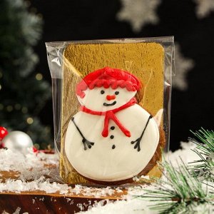 Печенье шоколадное «Снеговик», 37 г