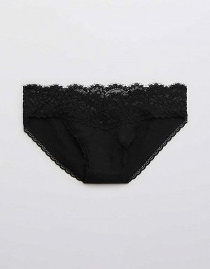 Aerie Cotton Eyelash Lace Bikini Underwear