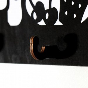 Ключница открытая с печатью "Поварята" 21,5х13,5 см