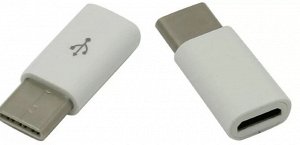Адаптер Smartbuy USB-C - microUSB (M-USB)