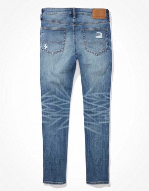 AE AirFlex+ Temp Tech Patched Skinny Jean