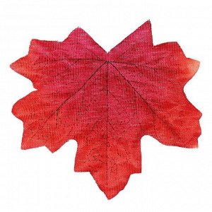 Школа талантов Декор «Кленовый лист», набор 50 шт, красный цвет