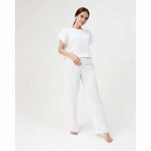 Пижама женская (футб. и брюки) KAFTAN белый