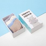 Набор носков Крошка Я Happy 4 пары, 10-12 см