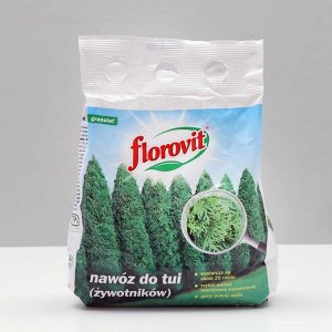 Удобрение гранулированное Florovit для туй, 1кг